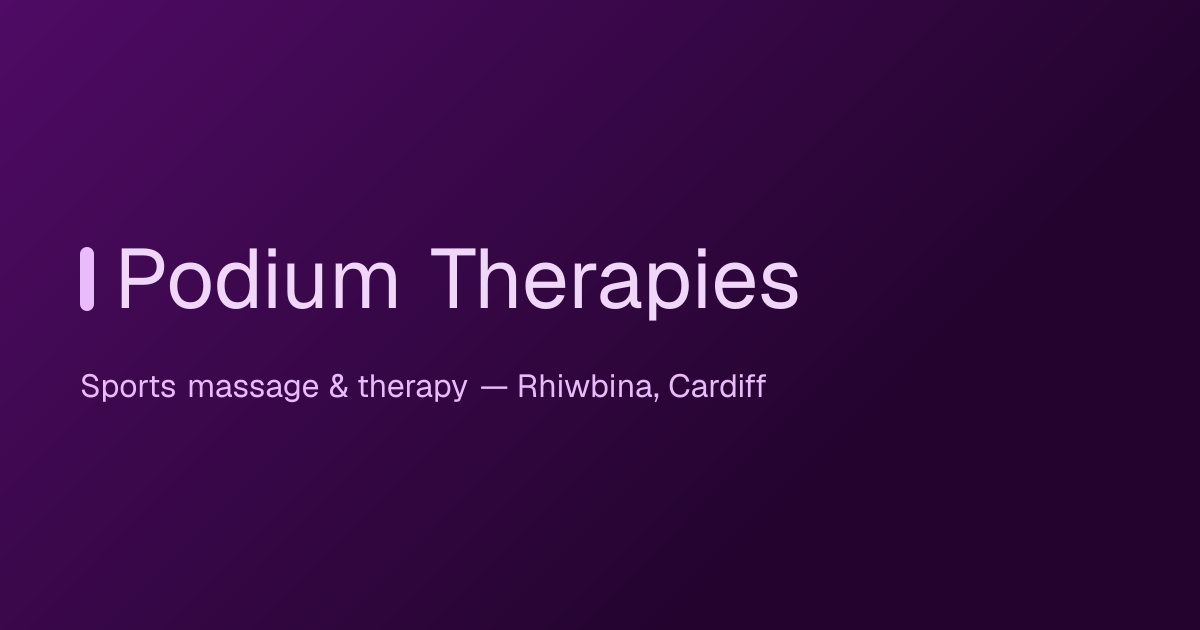 Podium Therapies logo